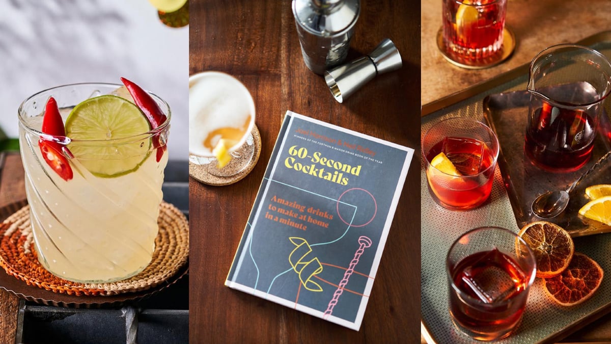 Host The Most This Summer With The ’60-Second Cocktails’ Book