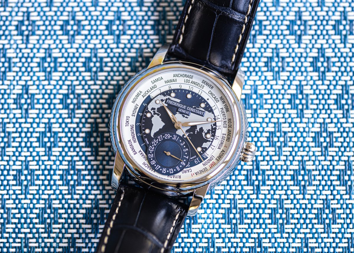 Master Your Universe With The Frederique Constant Worldtimer