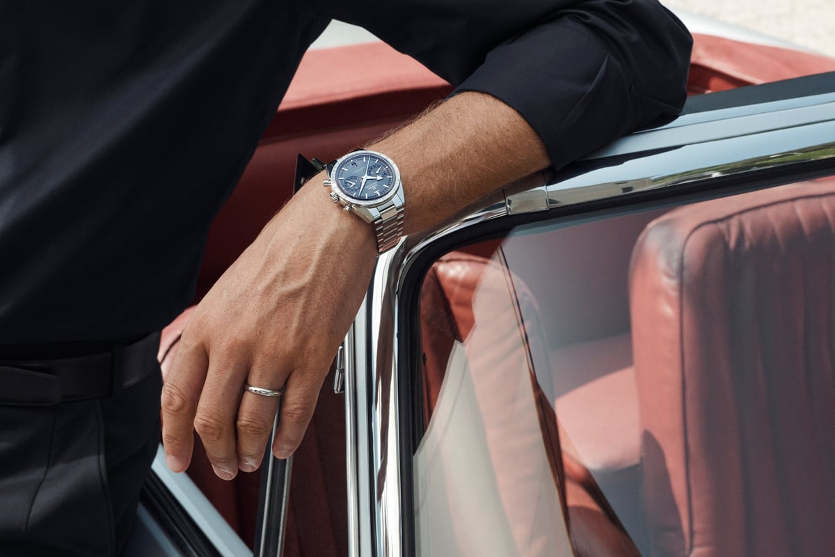 George Clooney Is The Face Of OMEGA's Speedmaster 57