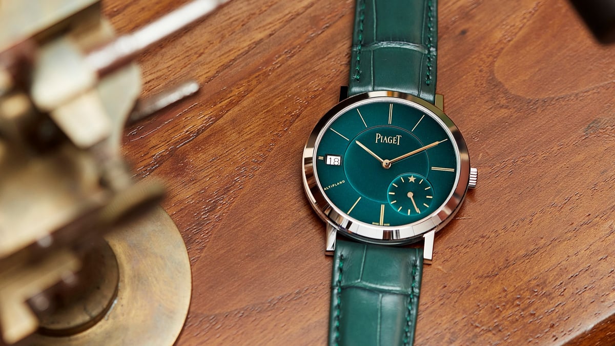 Piaget’s Serene Green Altiplano Origin Is An Ultra-Thin Tribute To “The Roof Of The World”
