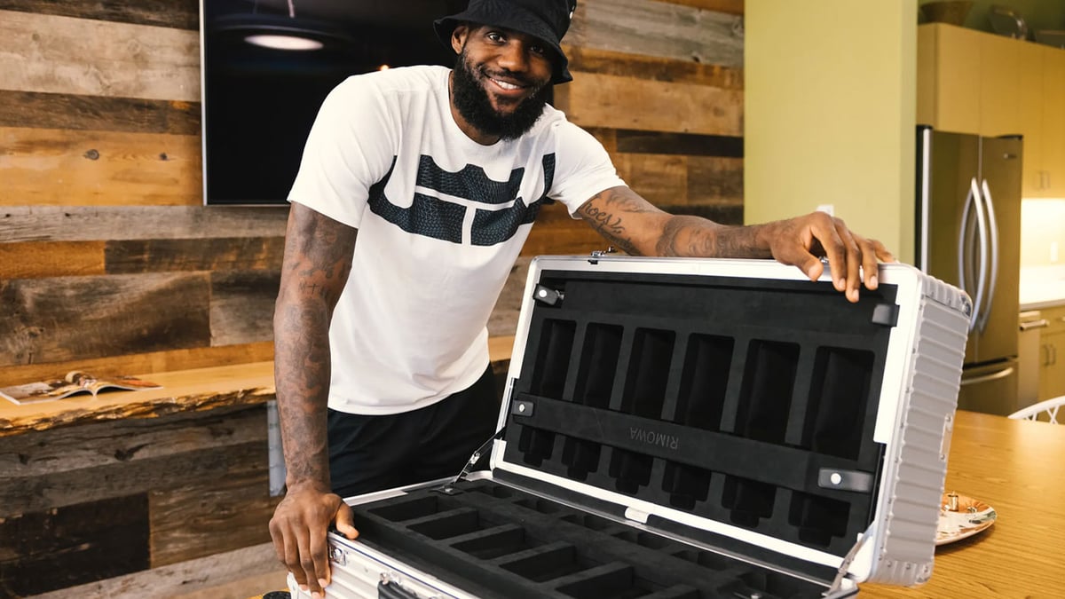 RIMOWA & LeBron James Create A $15,000 12-Bottle Wine Case