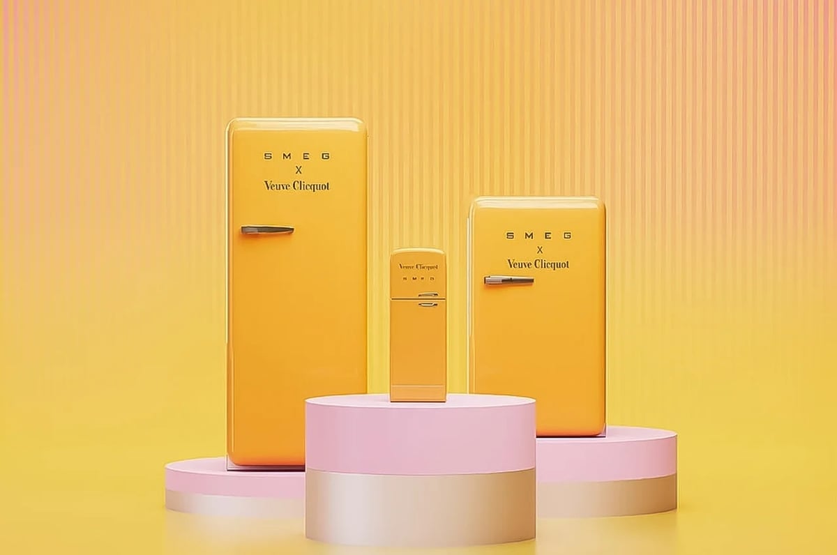 Smeg x Veuve Clicquot