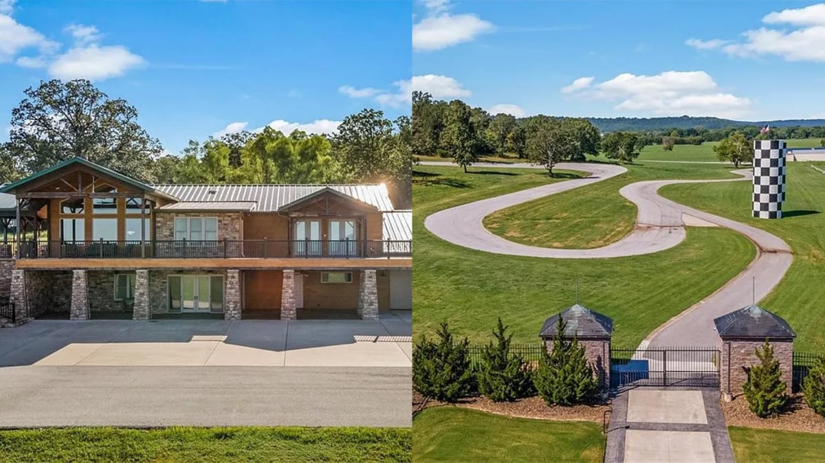 There's A House With Its Own Race Track Selling For Just $10M