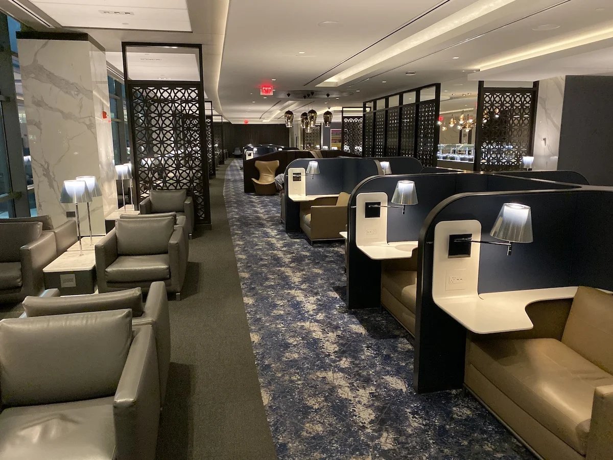 United Airlines Polaris Lounge LAX