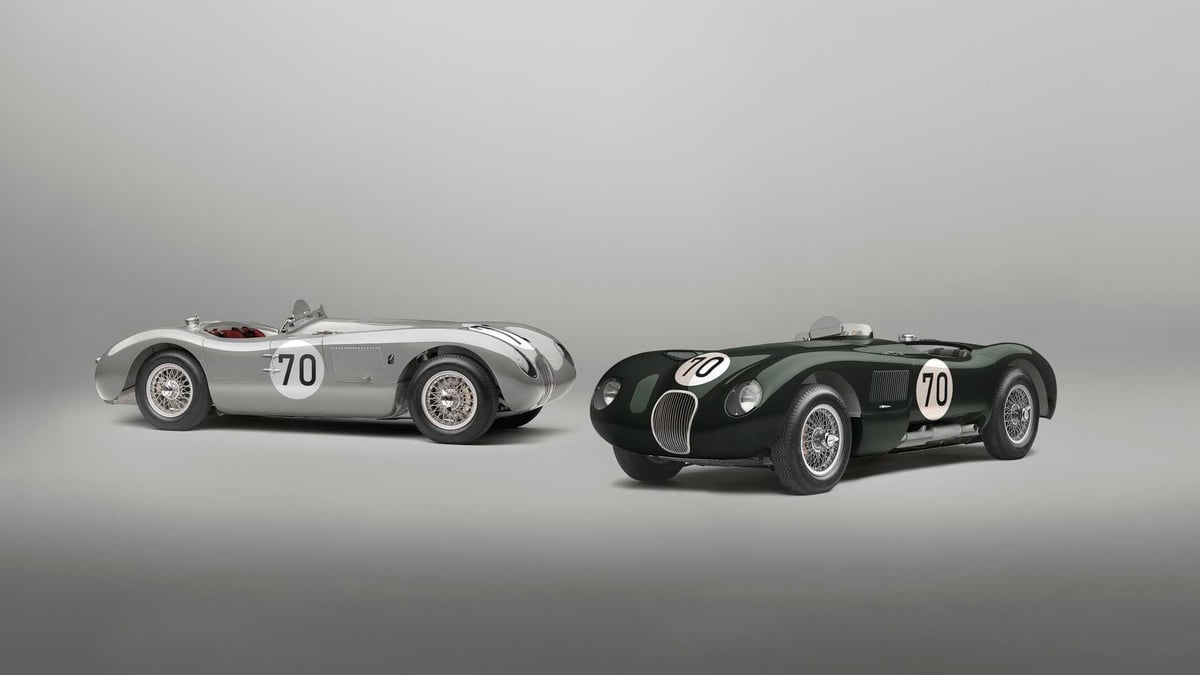 Jaguar Unveils Two New C-Type Edition 70 Cars Inspired By The 1953 Le Mans Victory