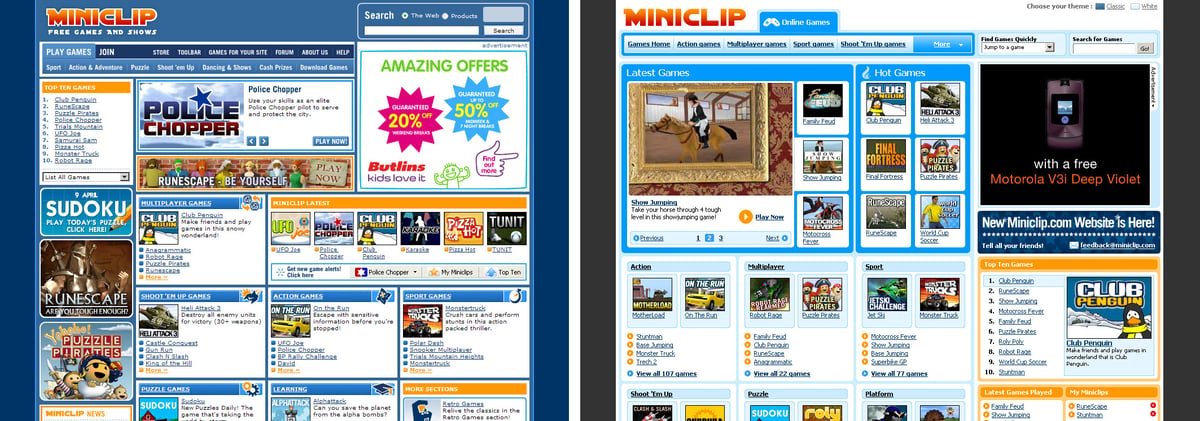 Web Games - Miniclip