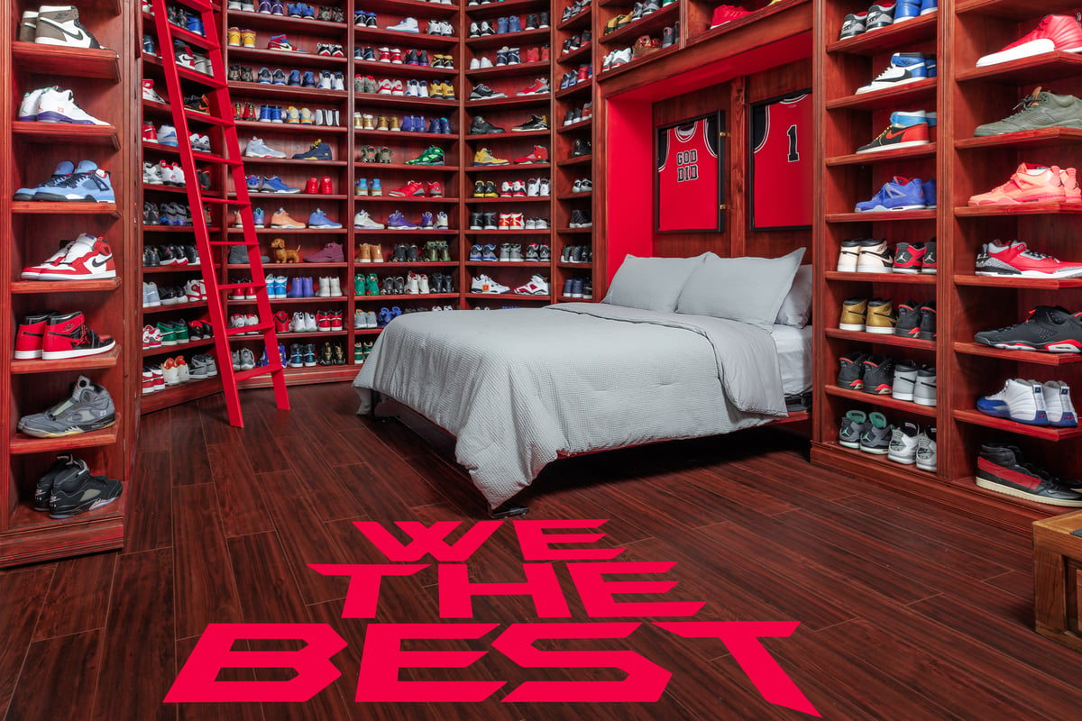 Airbnb Is Letting You Sleep In DJ Khaled's Sneaker Closet For Just $16 Per Night