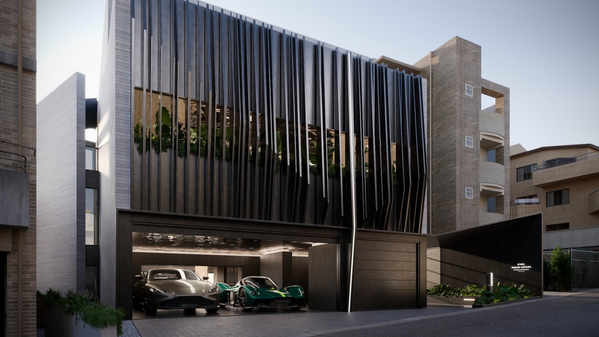 Aston Martin Designs A Straight-Up Baller Mansion In Tokyo