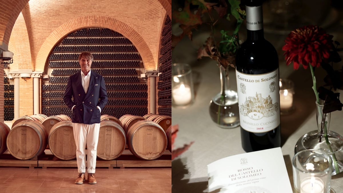 Brunello Cucinelli, King Of Cashmere, Will Begin Selling His Own Red Wine In 2023