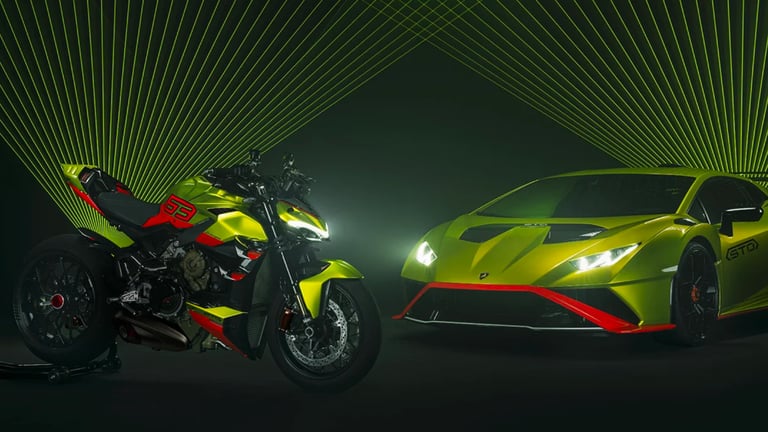 Ducati’s Streetfighter V4 Lamborghini Is $128,000 Of Two-Wheeled Warp Speed