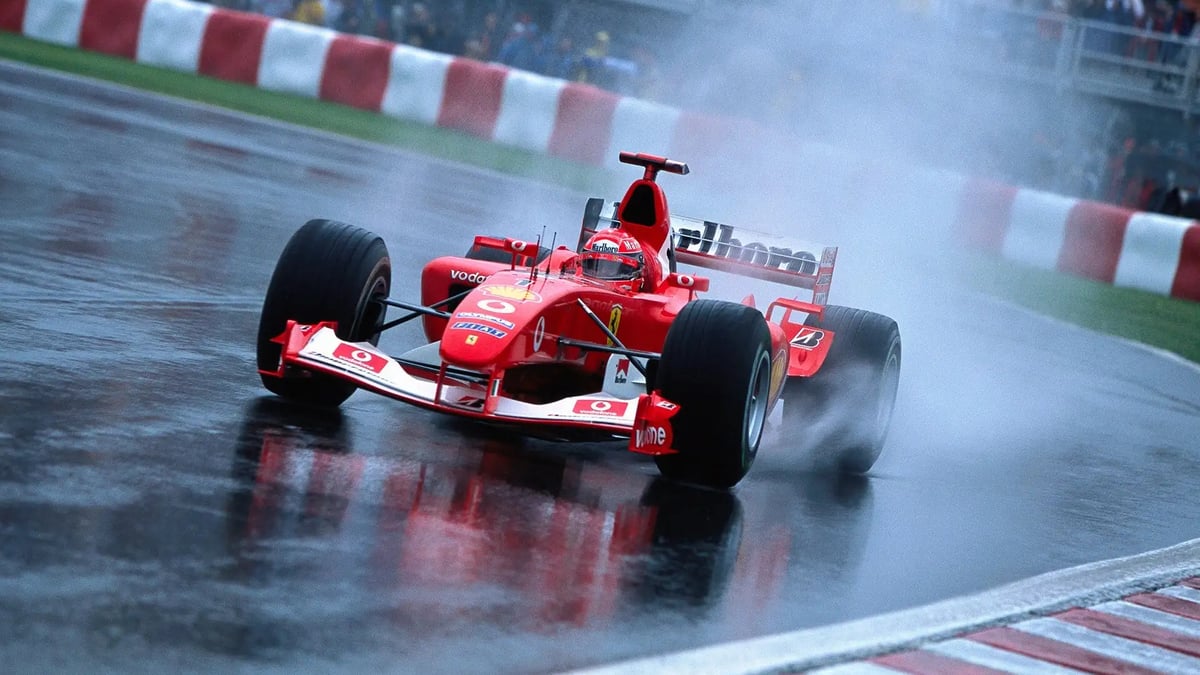 Michael Schumacher Ferrari F1 Car