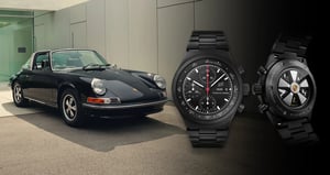 Porsche Flips The Horological Script With A 911 Targa Inspired By The Chronograph 1