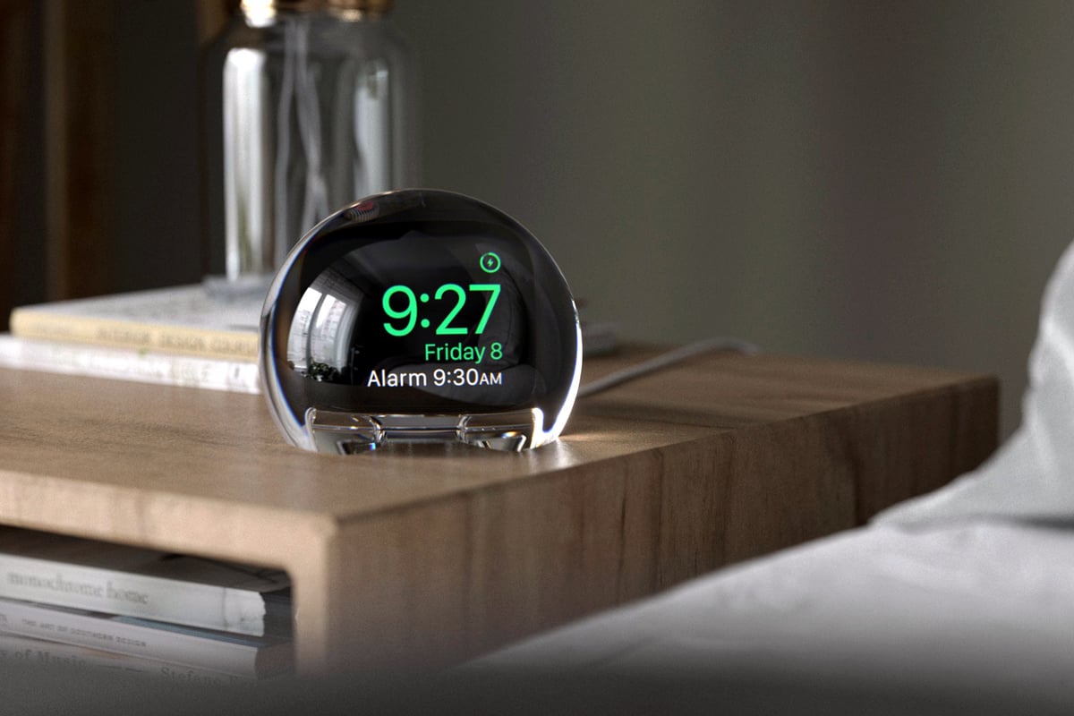 Apple Watch Nightwatch stand will turn your wearable into an alarm clock