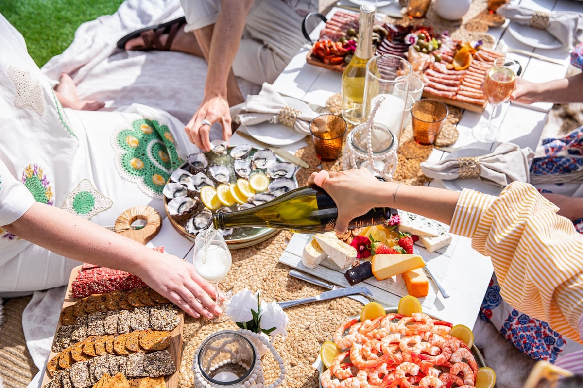 QT Gold Coast rooftop picnic