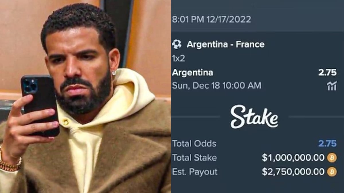 Drake Lost $1 Million Backing Argentina On World Cup Final Bet