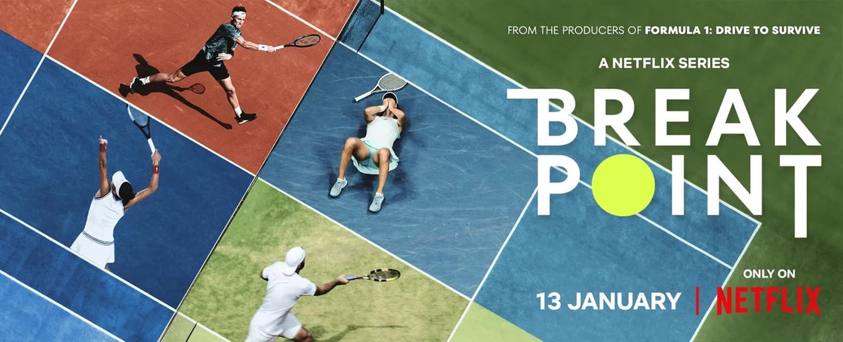 Netflix's Break Point Tennis Docuseries Arrives In January 2023
