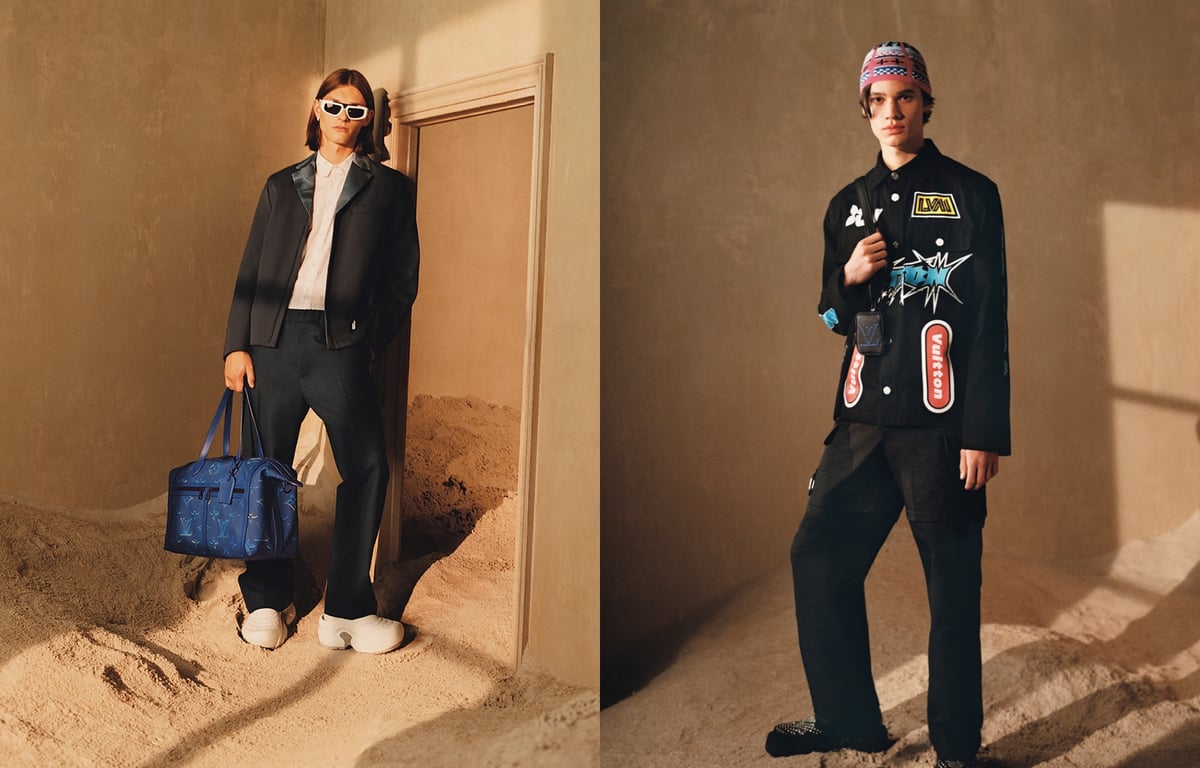 Louis Vuitton Pre-Fall 2023 Men's Campaign (Louis Vuitton)