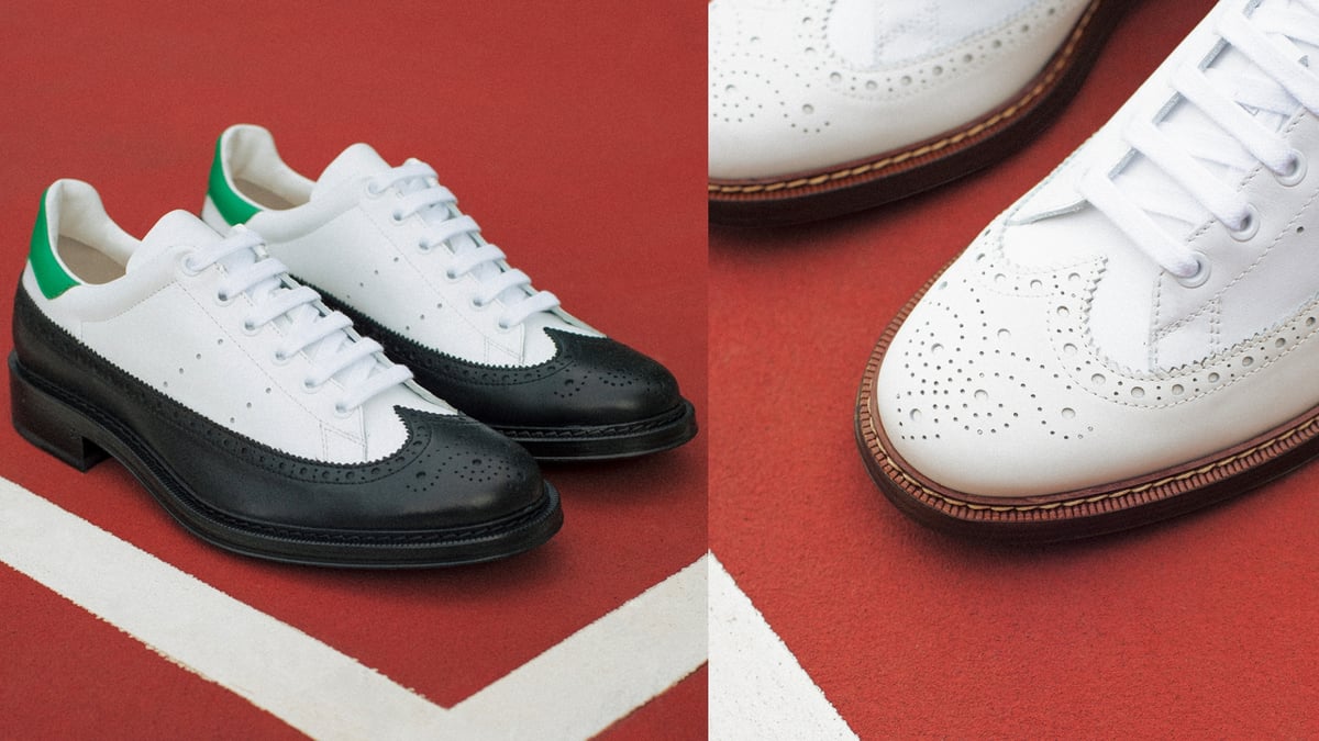 Sense Of Symmetry’s Stan Tip Is The Iconic Tennis Shoe You Can Wear With A Tuxedo