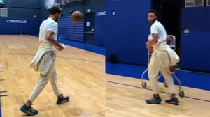 Steph Curry Sets The Record Straight On Viral Video Of His Full Court Shots