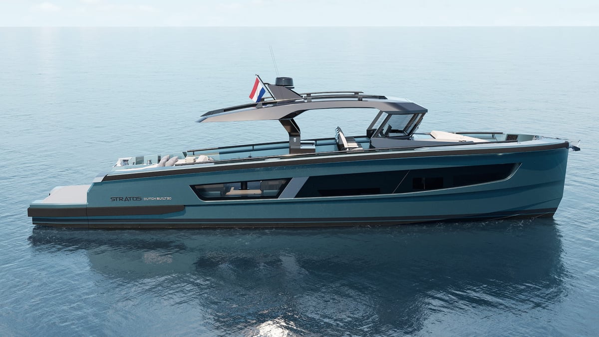 Stratos’ Debut Yacht “Dutch Built 50” Is Almost Unsinkable