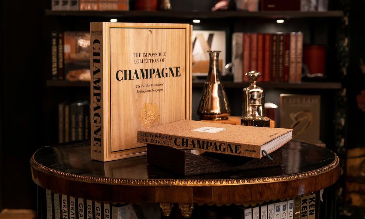 Assouline's New Champagne Coffee Table Book Is The Definitive Story Of Iconic Vintages