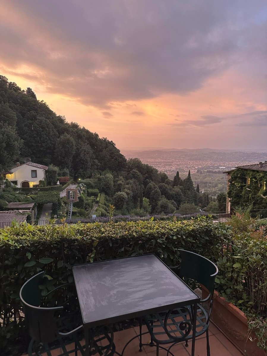 View from Junior Suite at Belmond Villa San Michele