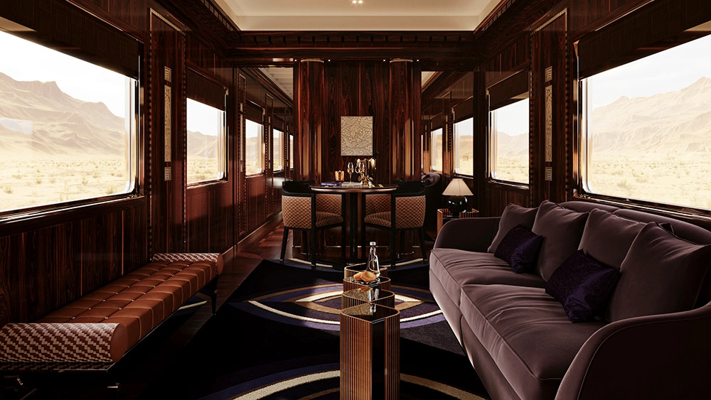 The Orient Express has revealed its luxury suite