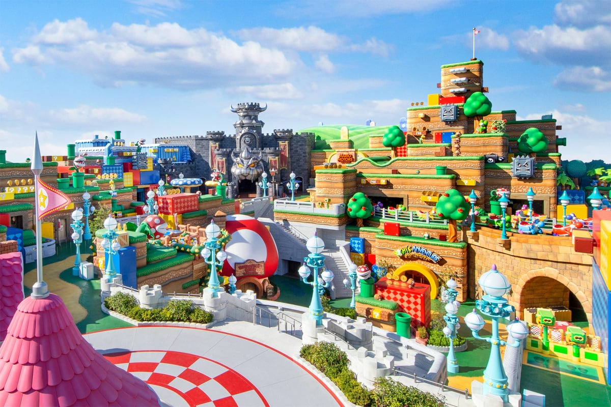 Super Nintendo World is opening in Hollywood