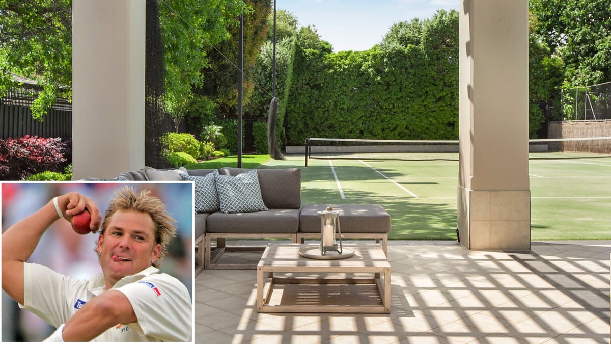 Brighton Mansion Where Shane Warne Played Backyard Cricket Hits Market For $15 Million