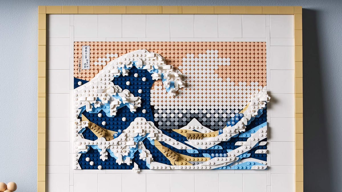 lego hokusai the great wave