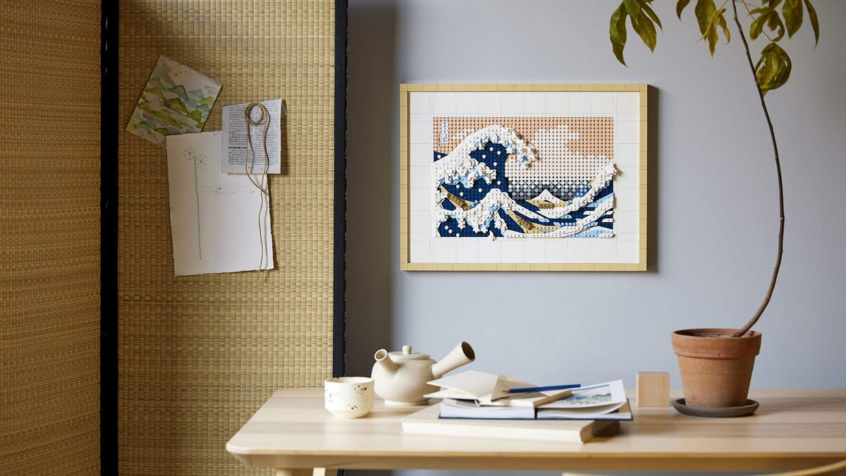 lego hokusai the great wave