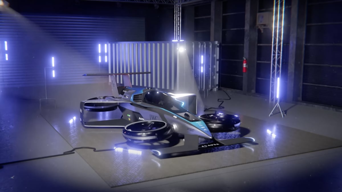 Airspeeder Debuts Its Fighter Jet-Like Mk4 Flying Race Car