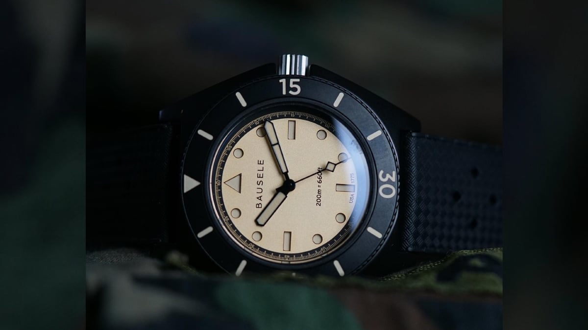 Aussie Watch Brand Bausele Drops A True Mil-Spec Diver That Won’t Break The Bank