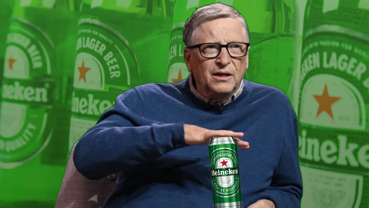 Bill Gates’ Hate Of Beer Didn’t Stop Him Buying A $1.3 Billion Stake In Heineken