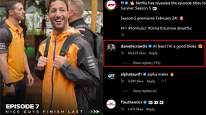 Daniel Ricciardo Responds To The Cheeky Title Of His ‘Drive To Survive’ Season 5 Episode
