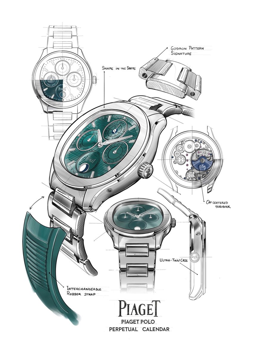 Piaget Polo Perpetual Calendar