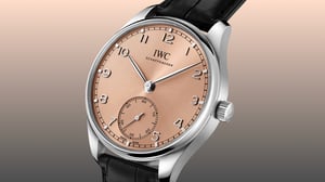 IWC’s Latest Portugieser 40 Brings A Highly Collectible Touch Of  Salmon