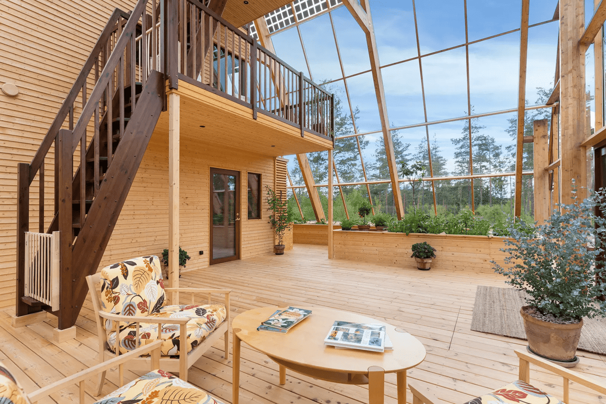 A-Frame Eco Home Sweden