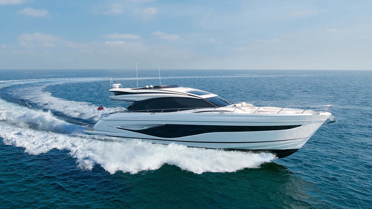 Princess Yachts Bolsters Its S Class Family With The Sleek & Sweeping S72