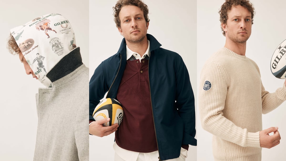 The Rodd & Gunn x Gilbert Collection Gives Rugby An Elevated Edge