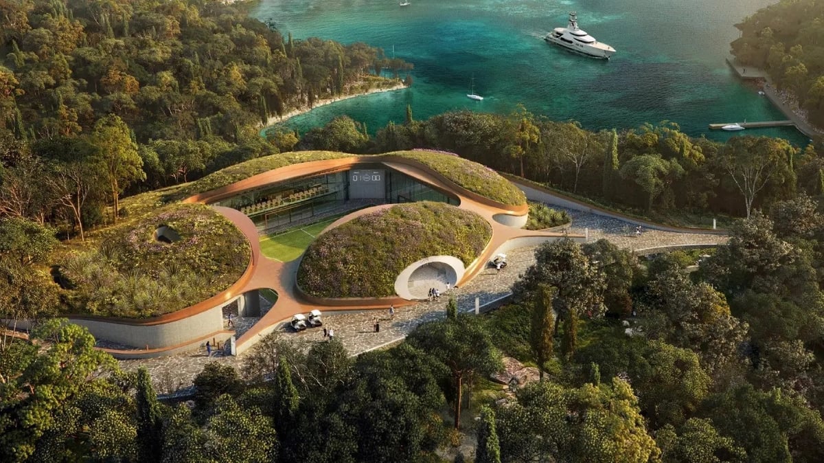 This Russian Billionaire’s Private Island Resort Is A Bond Villain Lair Guarded By Snipers