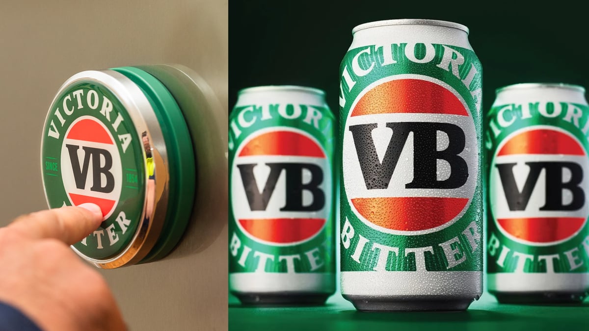 This Big Green Button Delivers Cases Of VB To Your Doorstep