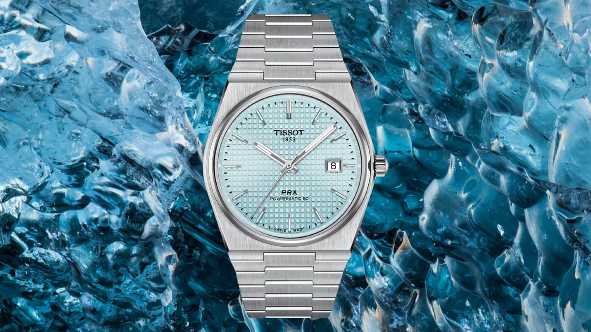 Tissot PRX ice blue