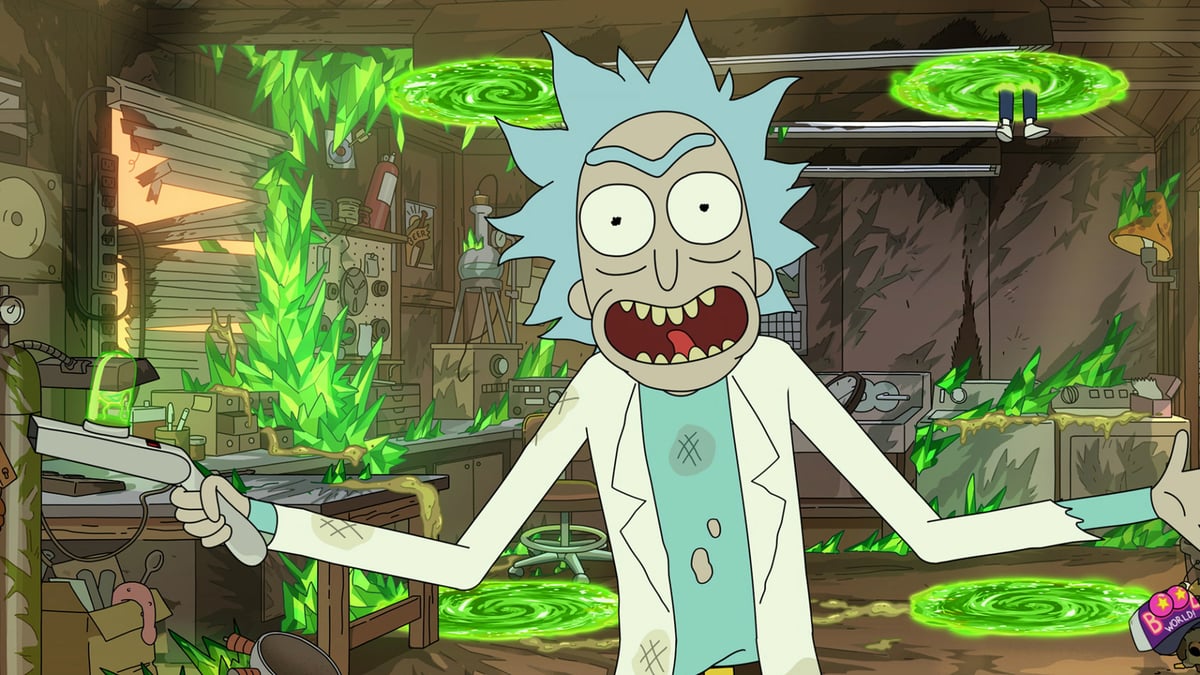 Netflix Rick And Morty Style Out Portal, HD Tv Shows, 4k