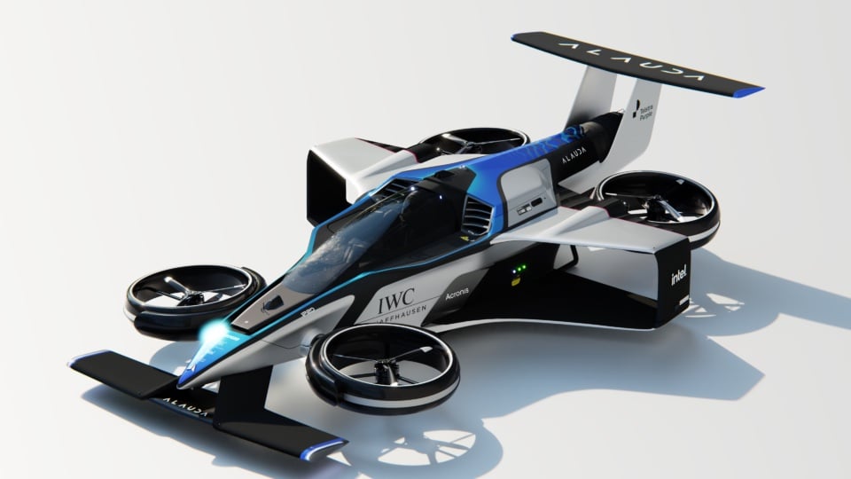 Airspeeder Mk4 flying car