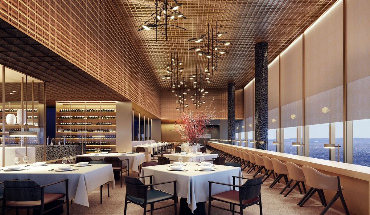 Atria, On The 80th Floor Of The Ritz-Carlton, Will Be Melbourne's Latest Dining Hotspot