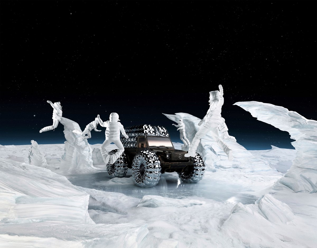 Mercedes Moncler Project Gravity