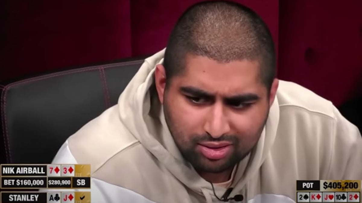 Bully Poker Player Nik Airball Loses $760,000 In Single Session