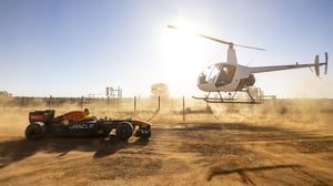 WATCH: Daniel Ricciardo Road Trips Across Australia In A Red Bull F1 Car