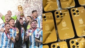Lionel Messi Spends $310K On Personalised Gold iPhones For His World Cup Teammates
